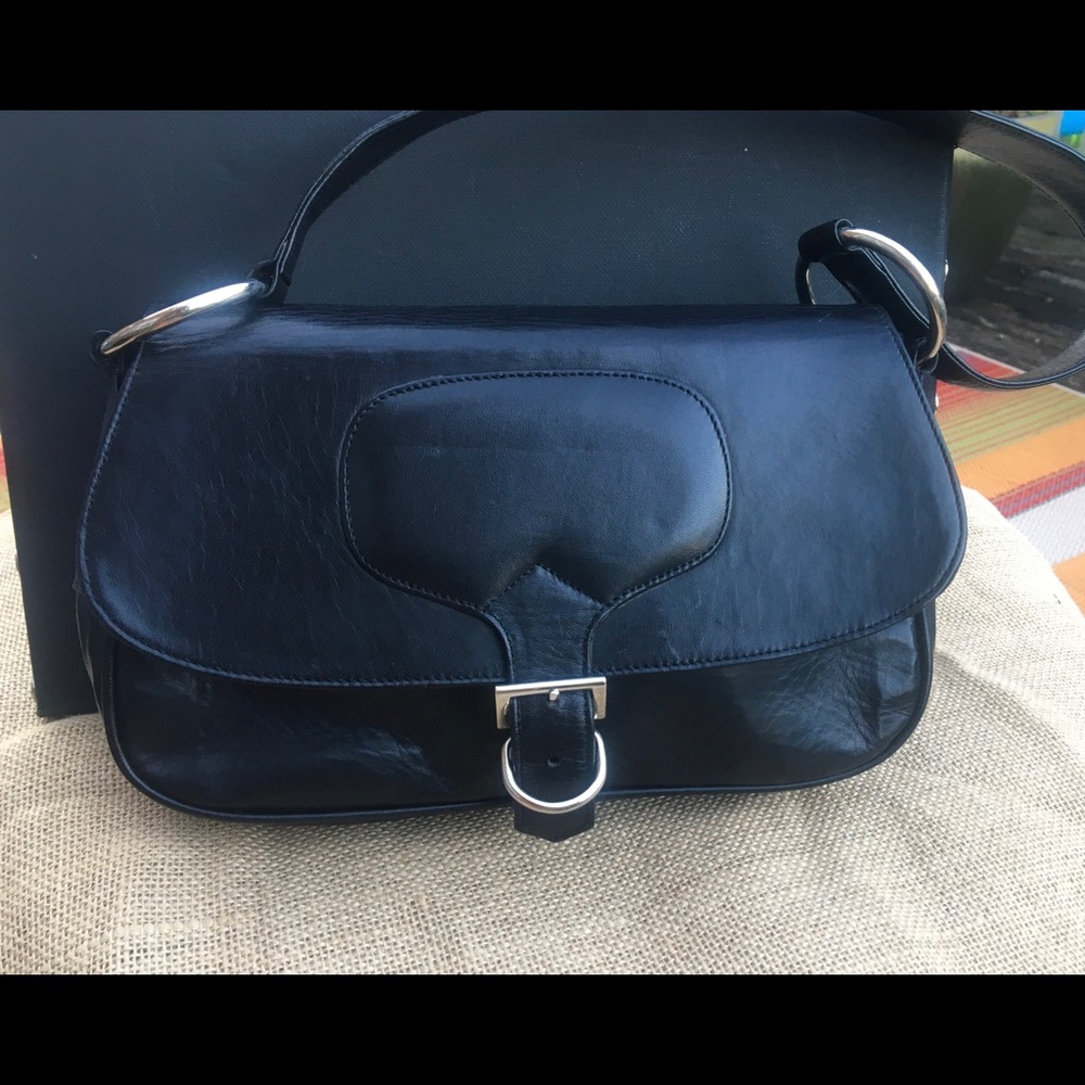 Black Stuart Weitzman shoulder bag